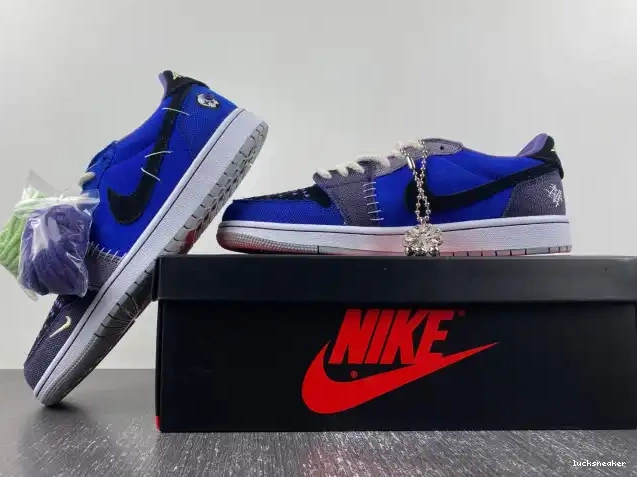 Reps LUCY 1 Jordan Low OG Williamson Zion Retro Voodoo DZ7292-420 0325